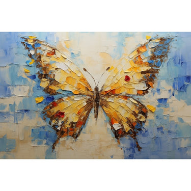 Butterfly Abstract Acrylic Canvas
